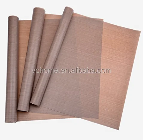 Оптовая продажа best качество ptfe покрытием стекловолокна Ткань лист для тепла пресс