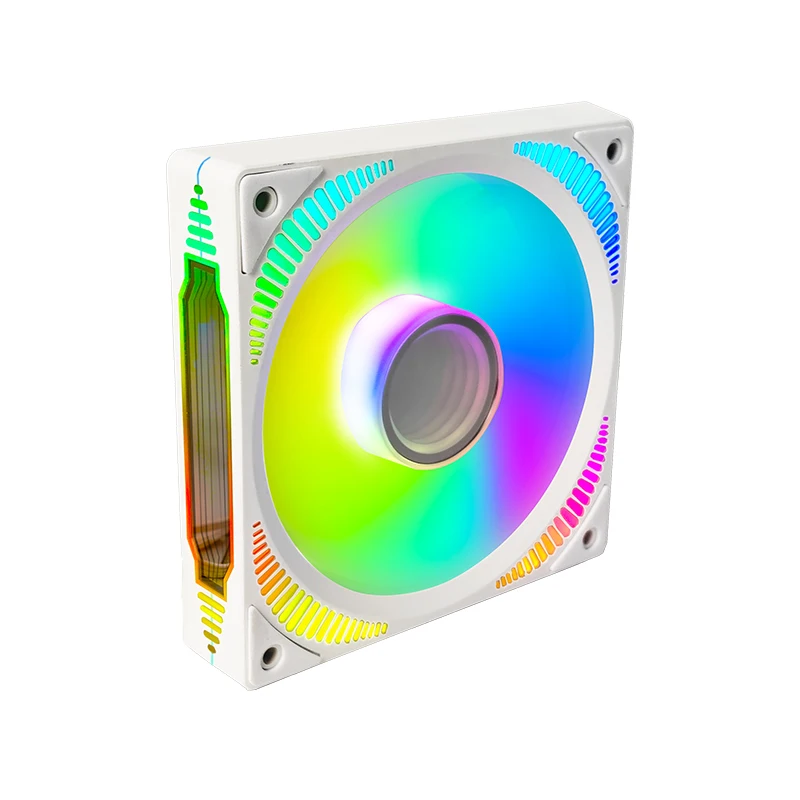 Choiyan Computer Cooling Fan Pc Case Fans Cooler Pc Case 120mm Argb Processor Cooling Fan Pc 12v