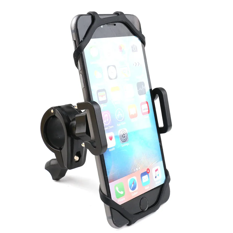 
Amazon Hot Selling Bicycle Mobile Phone Stand Bicycle Motorcycle Strap Stand Shopping Cart Mobile Phone Stand Accessories 