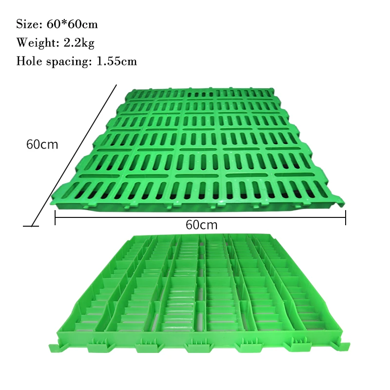 PP Slatted Floor Matting for Piglet Farming New Condition 1-Year Warranty for Goat Sheep House Plastic Flooring
