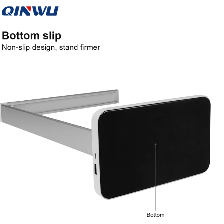 Factory Multifunctional Fast Wireless Charger LED Desk Lamp , 5 Lighting Modes Reading student desk lamp with USB Charging Port