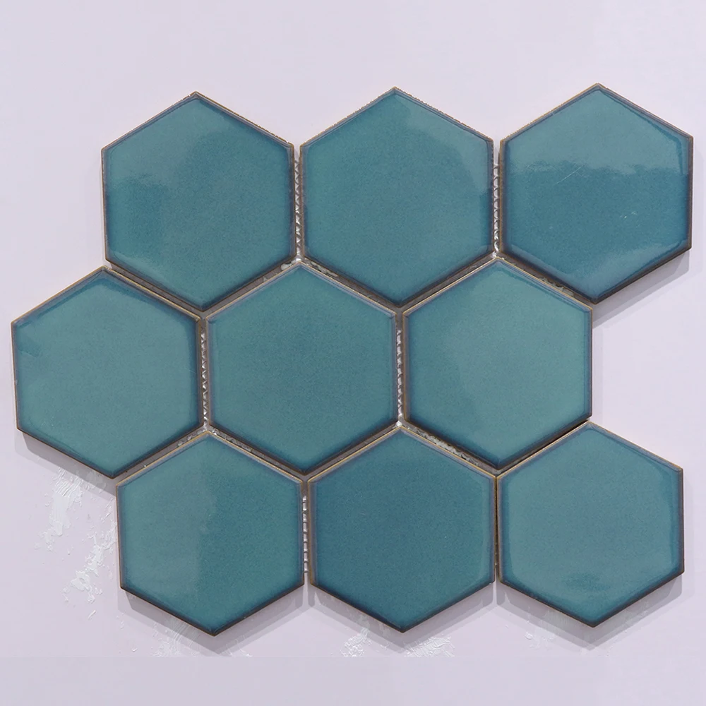 Interior or outdoor wall decoration tile kitchen bathroom swimming pool backsplash tile arrow shape ceramic mosaic tile