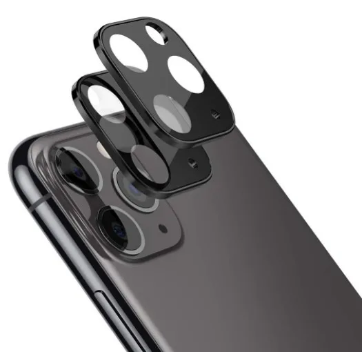 For iPhone 11 Pro/iPhone 11 Pro Max Camera Lens Protector, Clear Tempered Glass Protector For iphone 11 camera lens protector