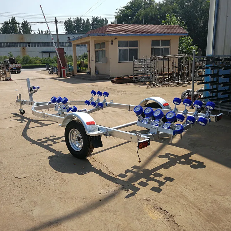 Factory direct sales 19ft 5.96M boat trailer water play equipment