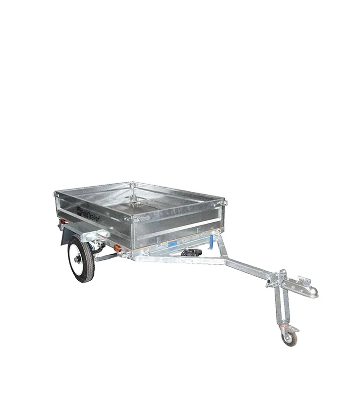 remorque pliable voiture PE material light weight tipper trailer Easy to use offroad 4x4  foldable utility trailer