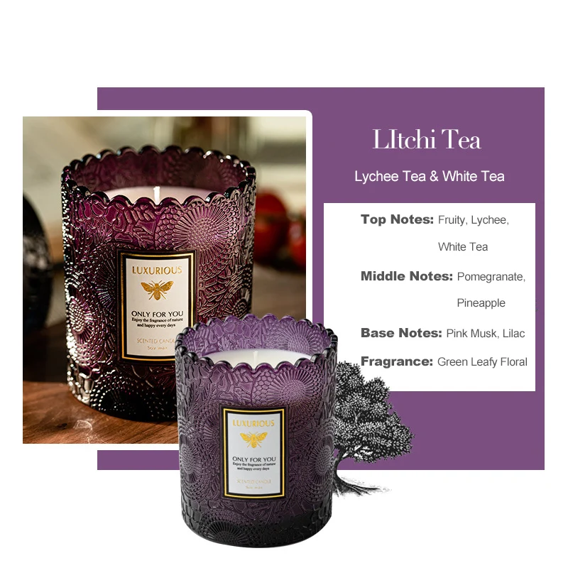 Новые роскошные ароматизированные свечи из соевого воска для ароматерапии, органические ароматизированные свечи в банке