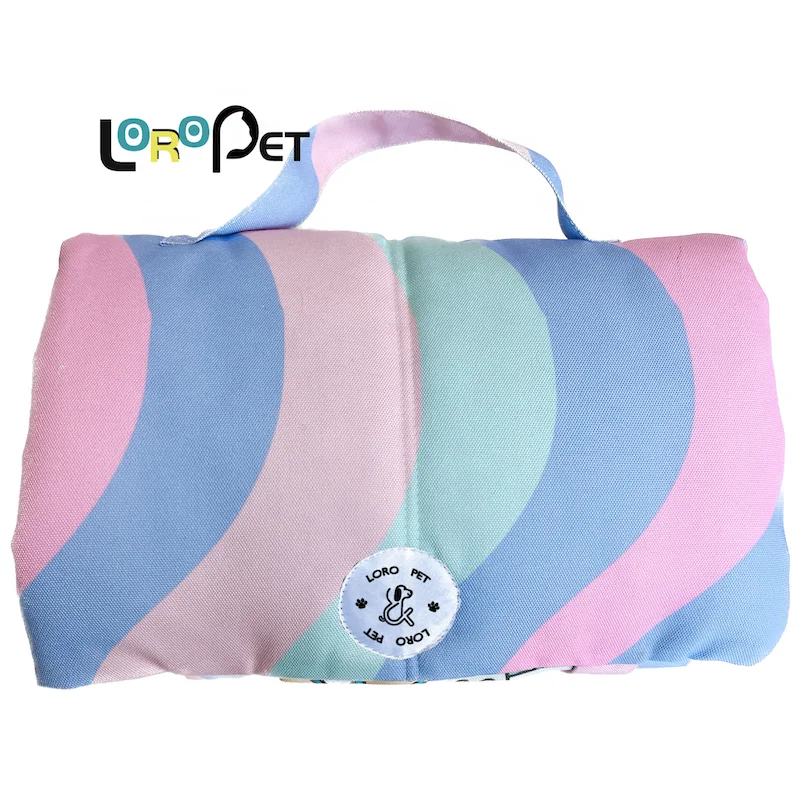2024 UK Boutique Soft Customized Prints Waterproof Bed Easy Clean-Up Pet Portable Mat for Dog