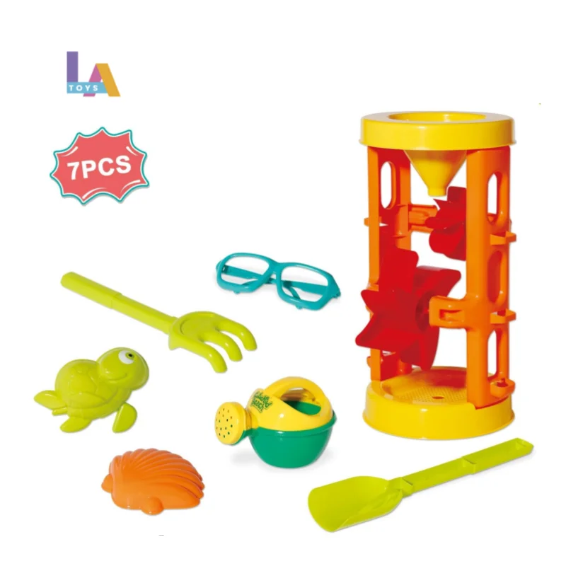 Longthuy Made in Vietnam High Quality Summer Beach Toy Kids Sets Child Sand Toys Set Outdoor Plastic Bucket Sand Beach Toys