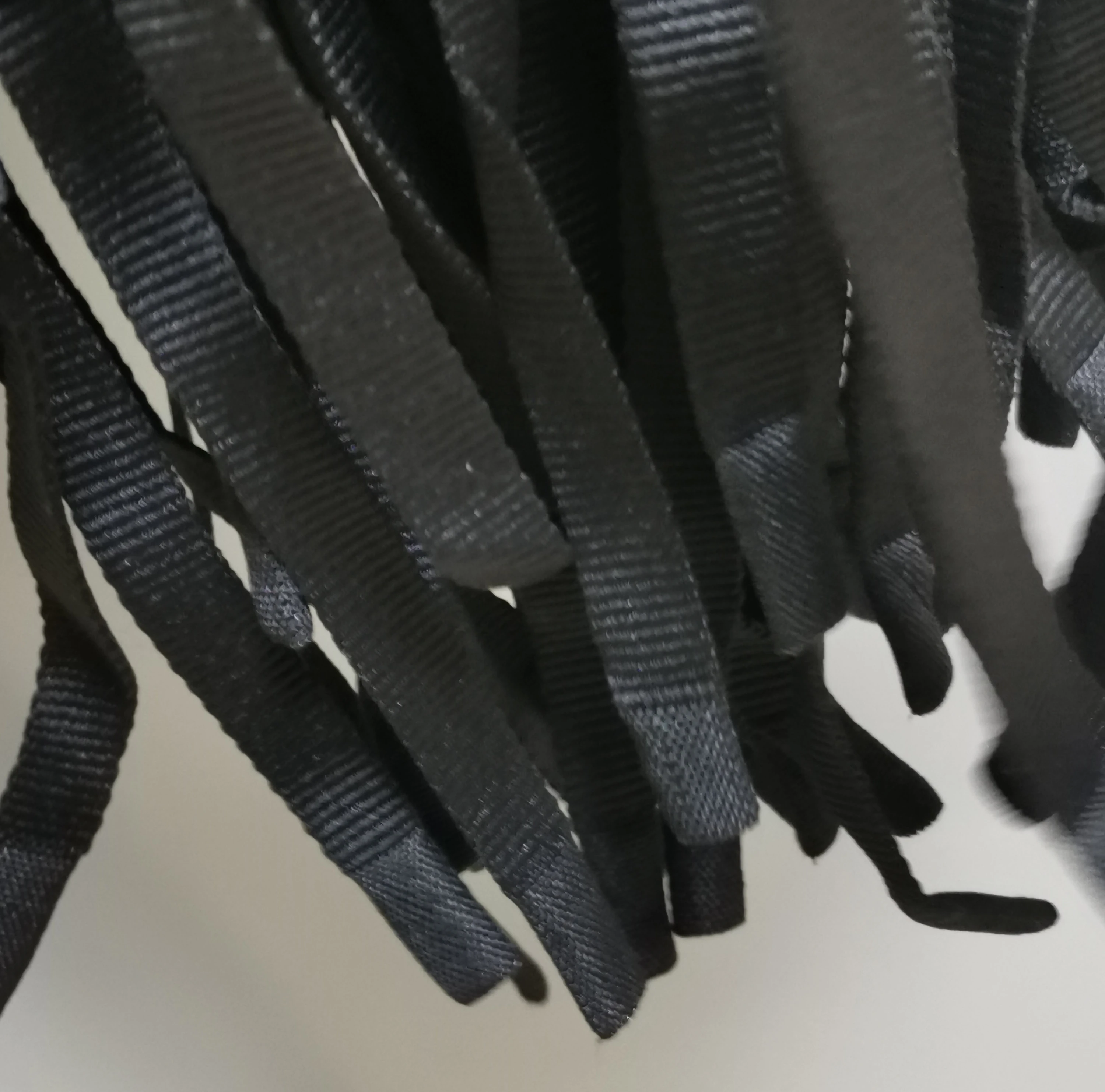 Sustainable Shoes 100% Polyester Flat Rope with Twisted Cord for Bags