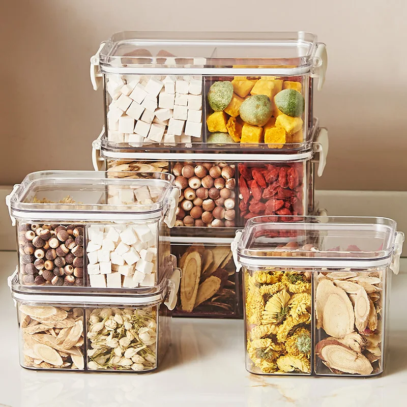 Storage Bins Food Storage Container Grain Rice Containers Food Grade Plastic Reusable Airtight Plastic PC Opp Bag Multifunction