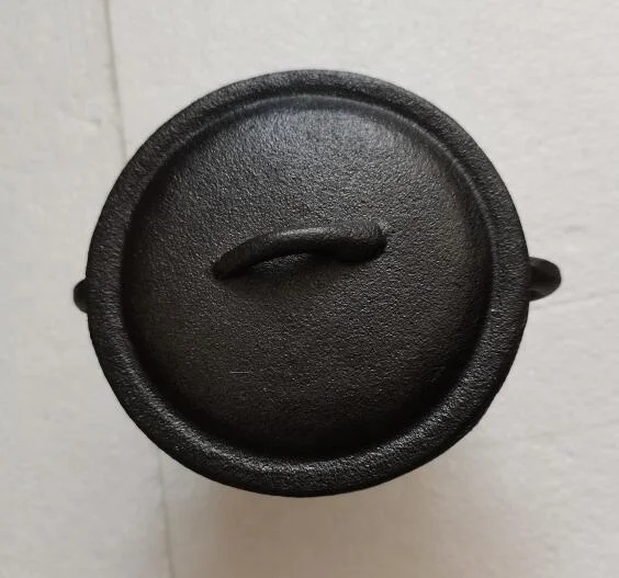 preseasoned oil small cast iron cauldron for candle warmer