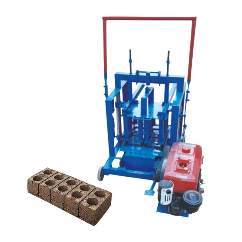 Manual Brick Machine Platform Mould Vibration Brick Making Machine Bricks Counting Packing Machine