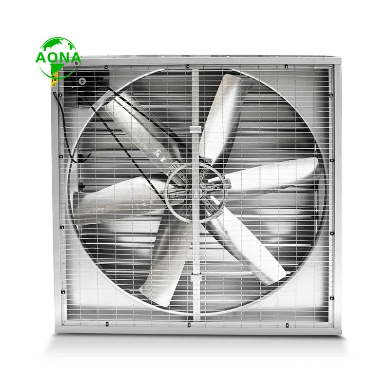 Galvanized Poultry Farm Ventilation Cooling Push-pull Type Exhaust Fan Farm Wall Mount Greenhouse Farm Fan