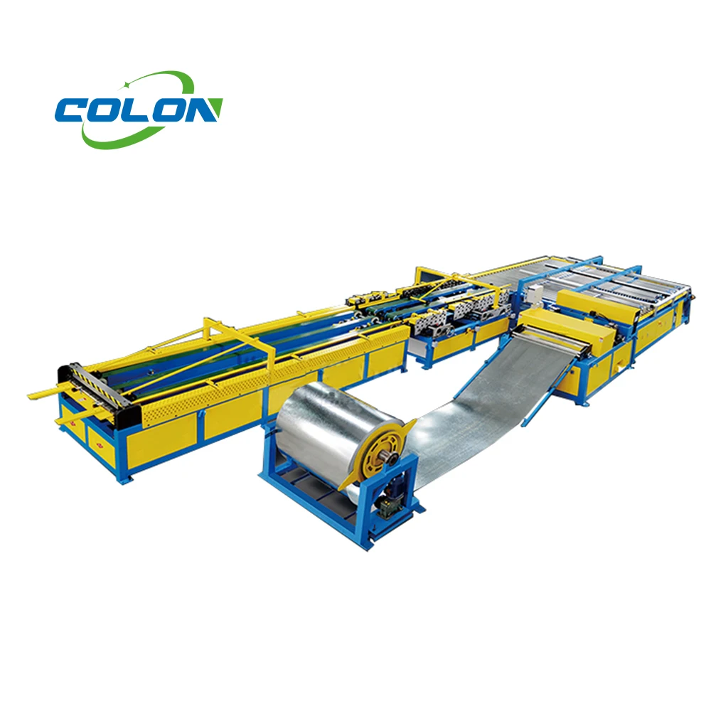 Good price TDF/TDC flange square hvac duct making forming machine on sale