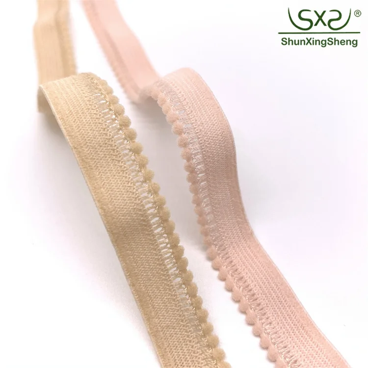 Nylon Comfort Soft Lingerie Elastic Lace Trim Elastic Band 1.3cm Elastic Webbing Panty Waistband