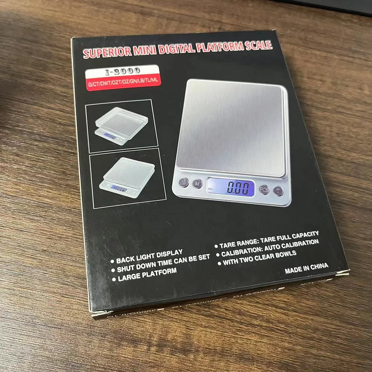 Food Kitchen Scale Multifunctional Food Scale Stainless Steel Digital Weighing Kitchen Scale