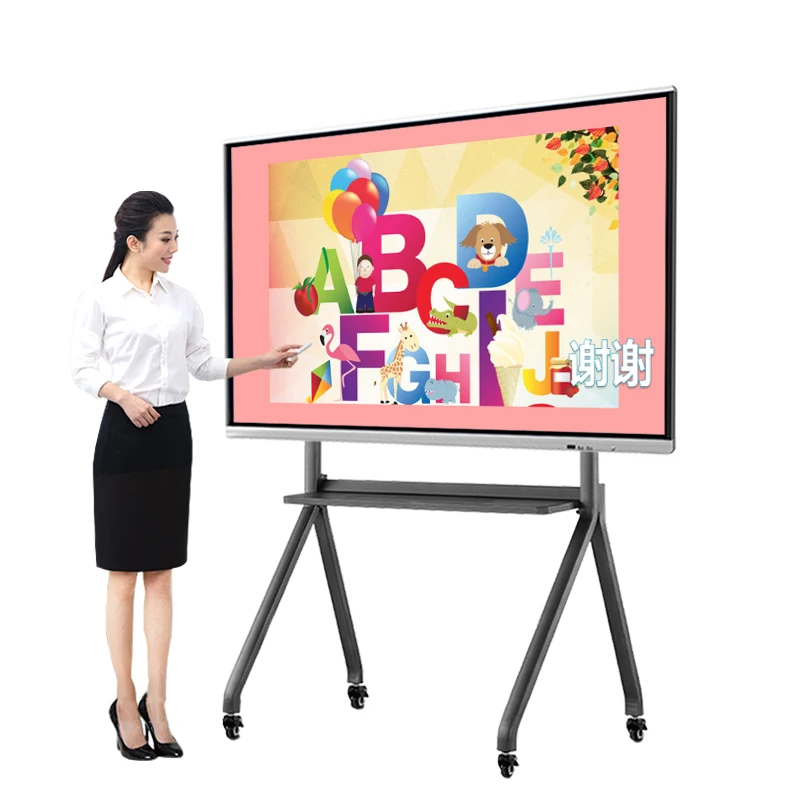 wholesale 100 inch lcd touch screen all in one pc whiteboard interactive flat panel for education meeting conference