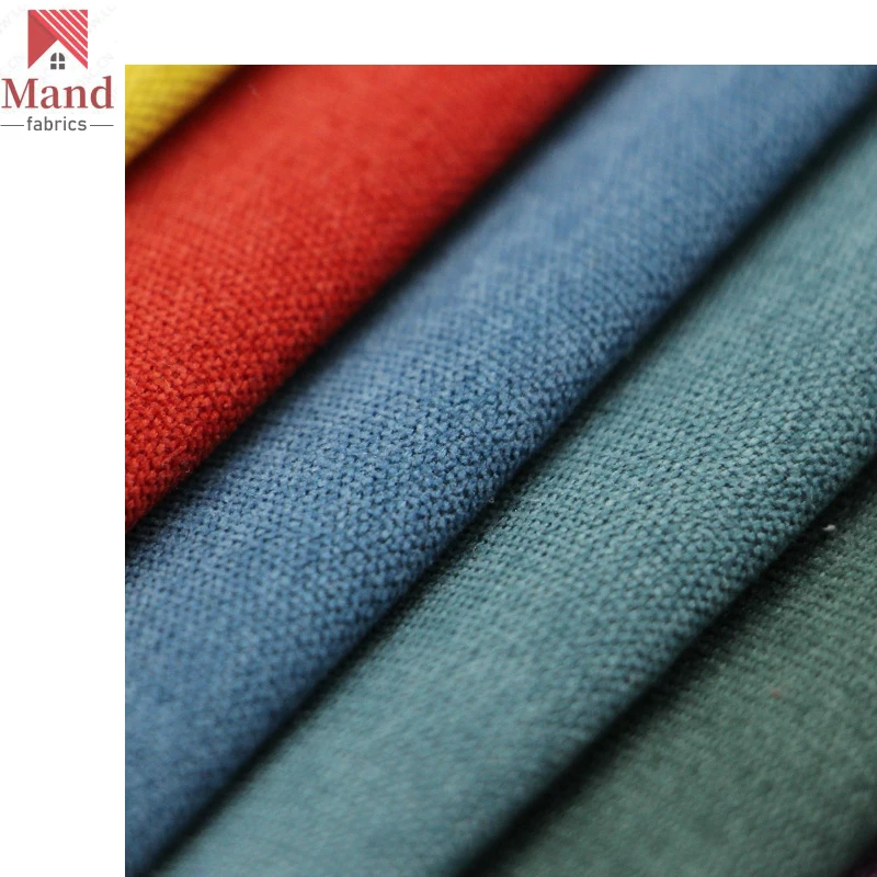 
Mand textile ready stock wholesale popular nordic best price polyester WP fabric material for upholstering sofas and chairs 