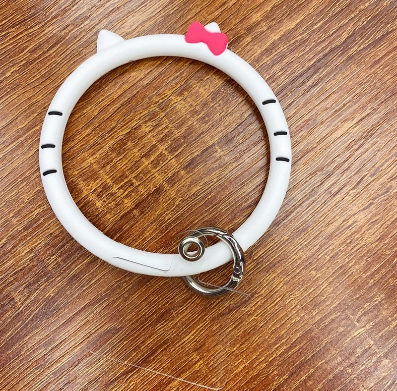 2022 trendy mobile phone shell bracelet silicone pendant bracelet wrist strap ring anti-lost matching pendant
