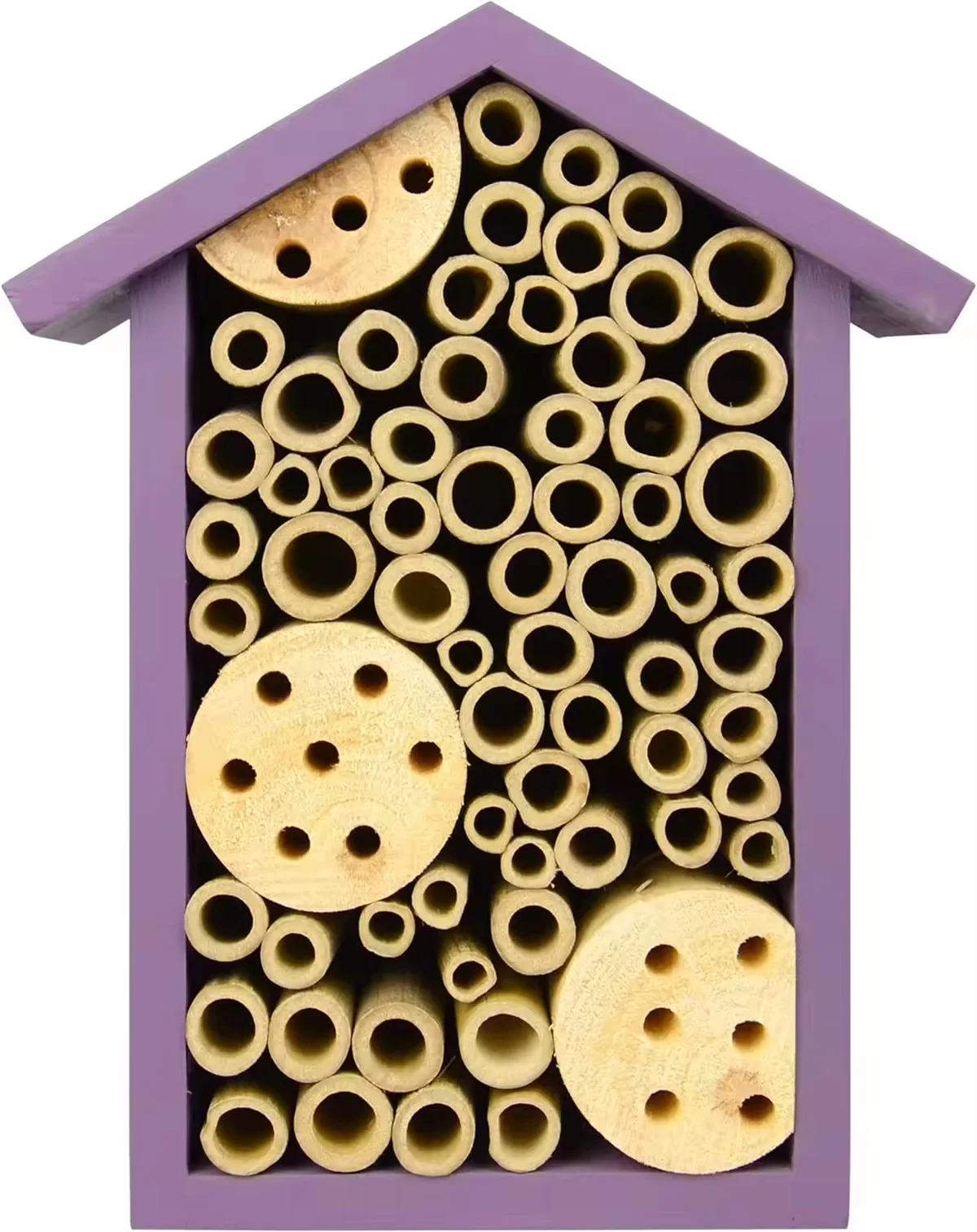 WILDMX Best-selling featured garden home wooden insect hanging beehive hotel bee house simple and elegant