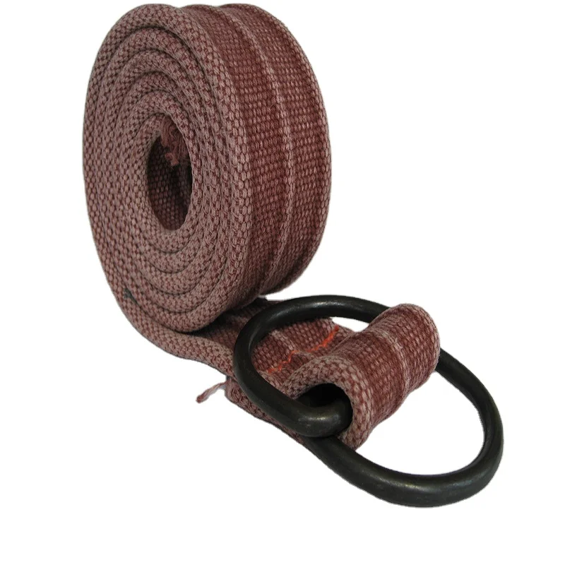 38MM pure cotton environmental protection men and women D-ring belt