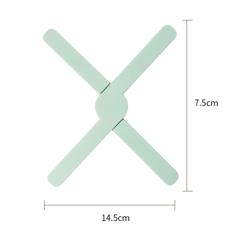 Thickened Silicone Foldable Pot Mat Kitchen Insulation Pad Household Non Slip Coasters Multi Functional Placemat