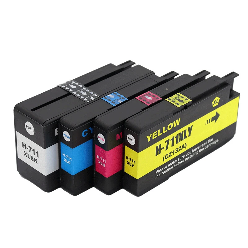 Mocreate 711 711XL совместимый картридж с пигментными чернилами HP HP711 для струйного принтера Designjet T120 24/T120 610/T520 24/T520 36 610