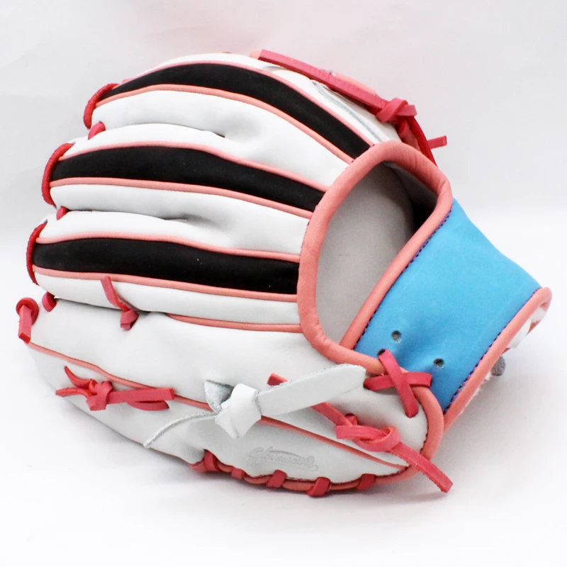 Professional Manufacturer Custom Kip Leather Fielding Baseball Gloves For Adult