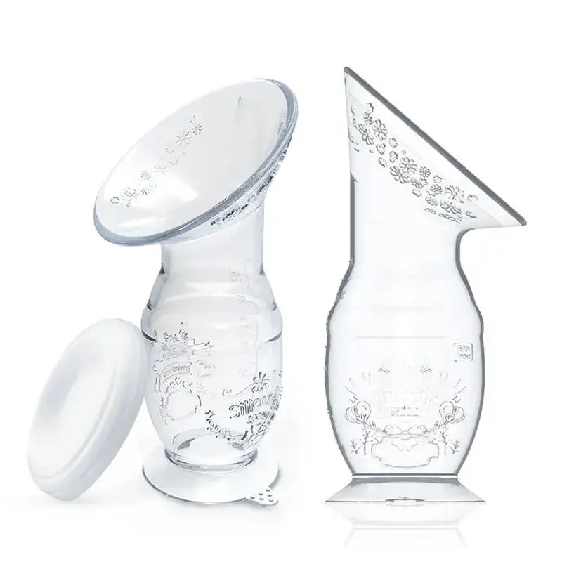 Baby Feeding Manual Breast Collector Automatic Correction Breast Milk Silicone Pumps Maternity breast pump