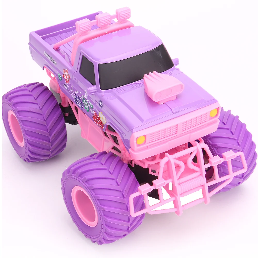 Newly Released Q157 R/C RC Climbing Pink Off Road Big Wheel Multiple Terrains Remote Control Barbiecolor control car toys