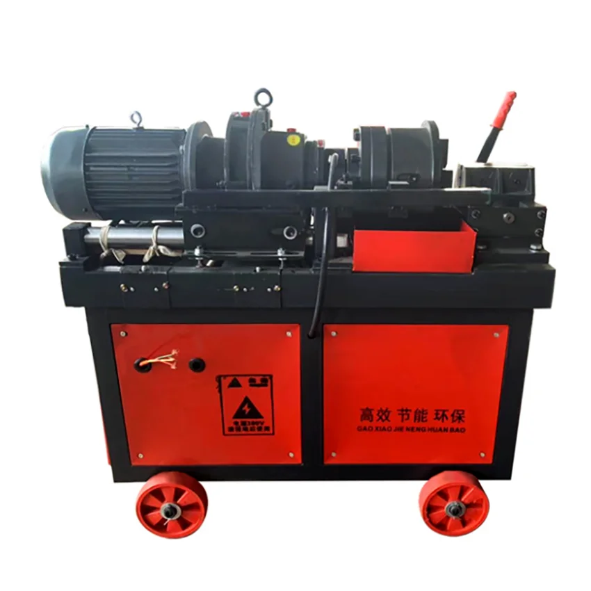 Steel bar Threading Machine high speed rebar threading machine