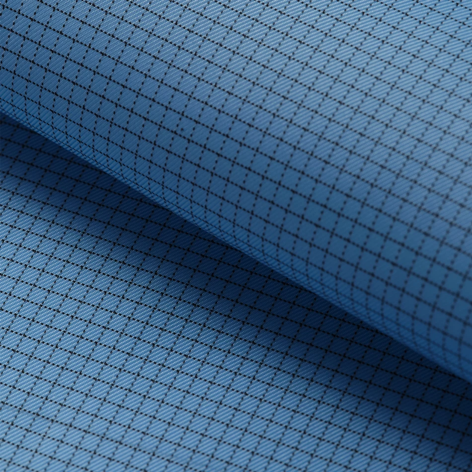 Belltron Antistatic Woven Polyester Anti-static ESD Fabric Cleanroom Cloth Fabric for Antistatic Clothing