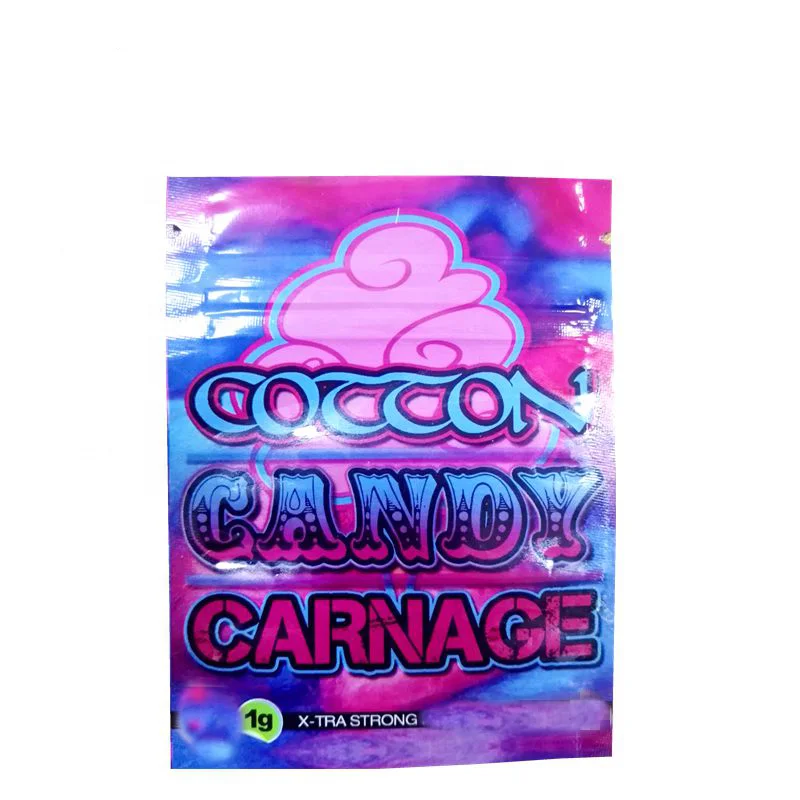 custom design printed resealable sour patch kids small ziplock mylar doy foil pouch packaging bags