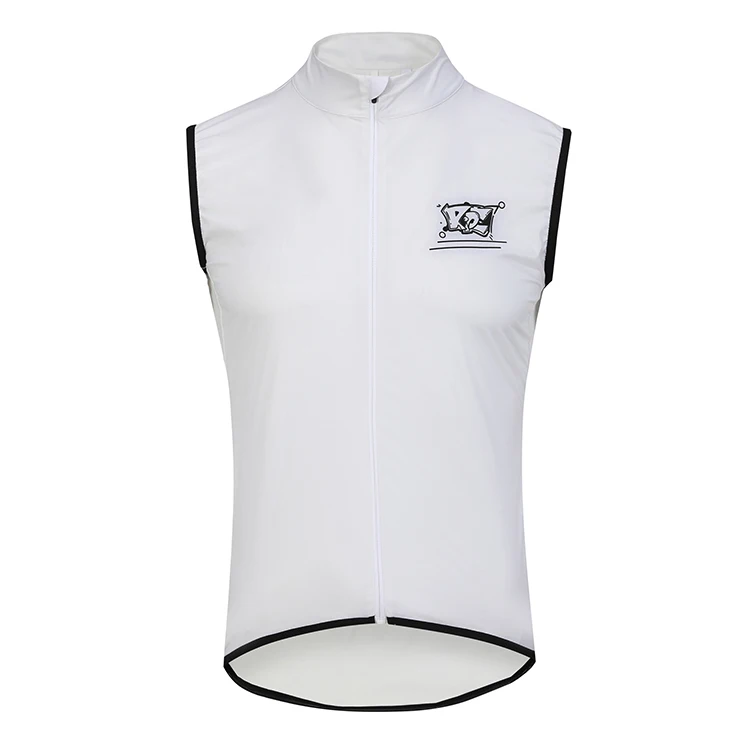 OEM Lightweight Portable Cycling Gilet Vest for Adults Breathable Windproof Jersey for Cyclists