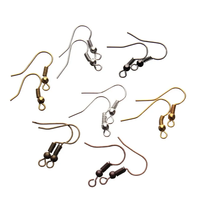 Factory direct sale OEM/ODM stainless steel gold plated earring hooks diy