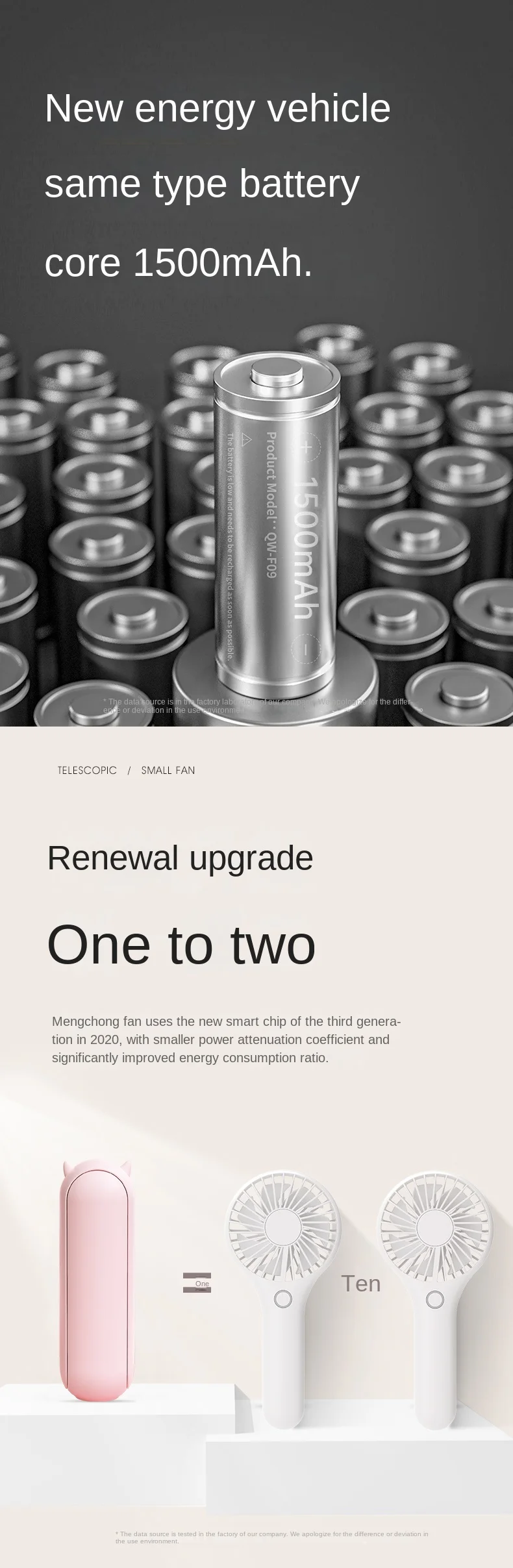 2022 New Fashion Mini Rechargeable Fan Multifunction Portable Fan With Low Noise Wholesale Handheld Fan