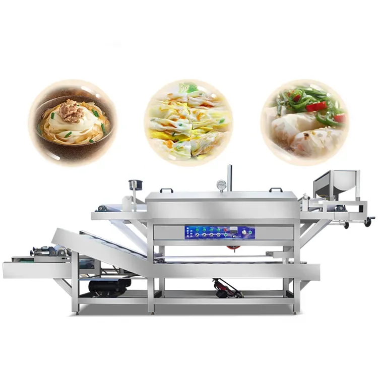 high efficient professional pasta machine Cold Rice Noodle Cold Skin Noodles making Maker Machine for sales