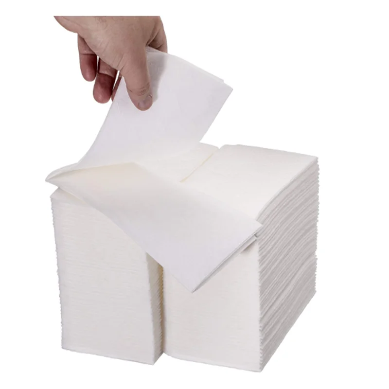 Одноразовые гостевые ручные полотенца VBOX бумажные салфетки airlaid