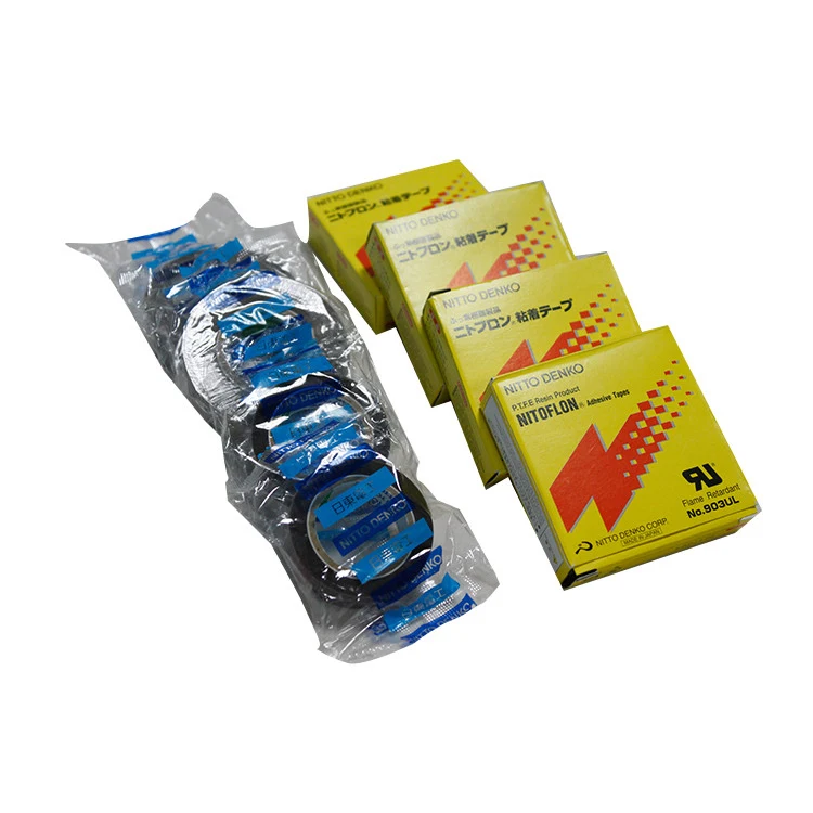 Оригинальная Подлинная лента Nitto Denko PTFE термостойкая лента для электрической изоляции PTFE клейкая лента