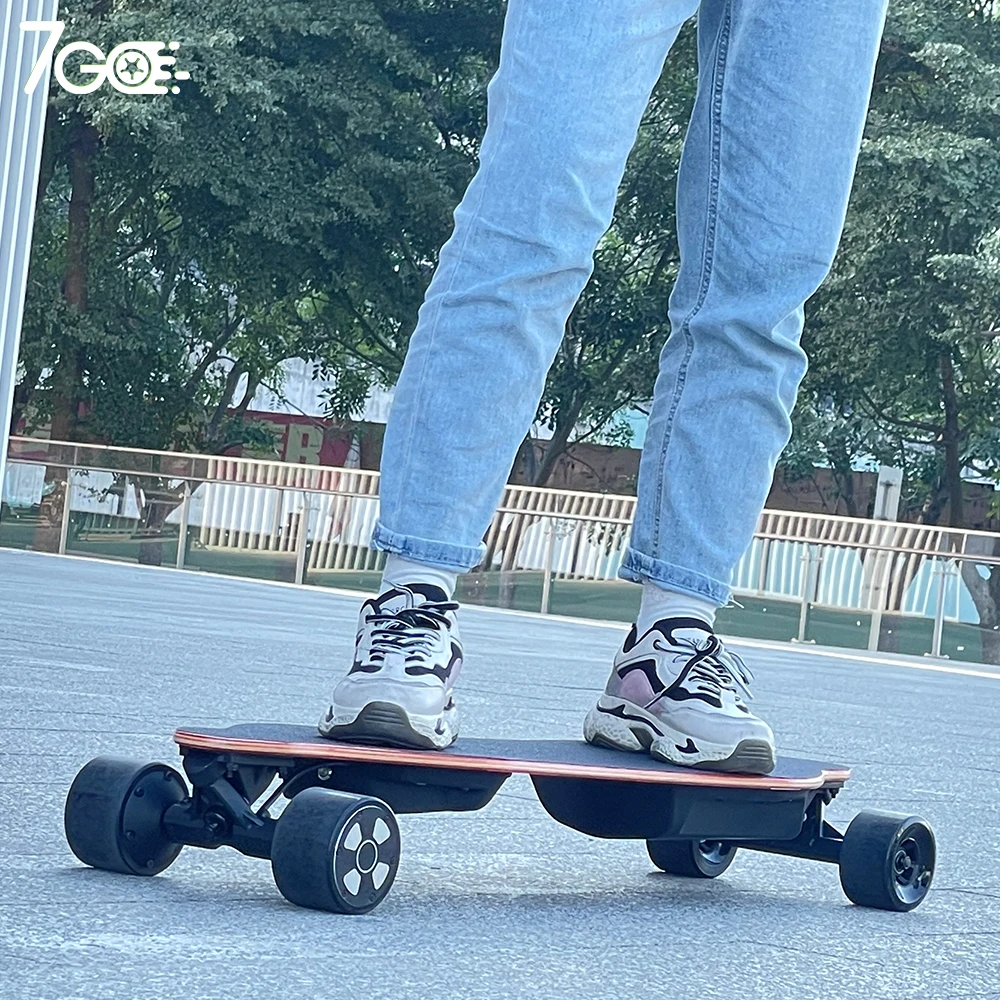 EU US warehouse Drop shipping fast delivery PU wheel e-skateboard with remote Professional City road electric skateboard