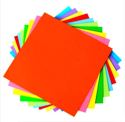 
DIY students office print color copy paper 15*15 20*20 