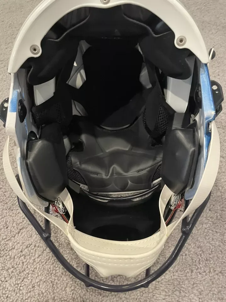 Chinese Factory Custom Flex Stefon Diggs Visor Signed Houston Texans Full Size Helmet Resin Collectible Home Decoration Helmet