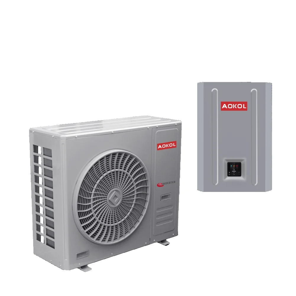 8kW Air to Water Split Air to water Heat pump,R32 gas Erp A+++ WIFI Full DC Inverter EVI China heat pump OEM heat pump factory