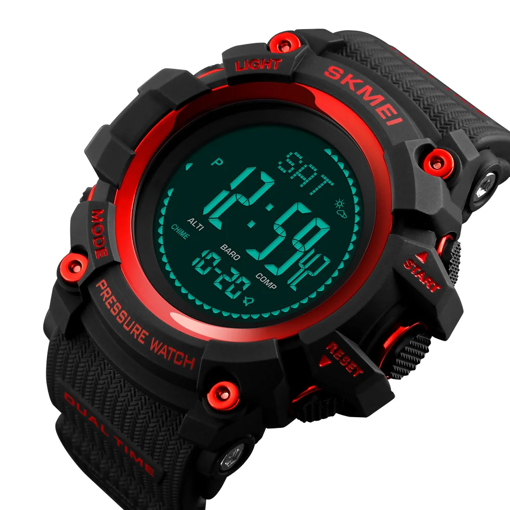 Wholesale SKMEI 1358 digital sport wristwatches Mens watch Multifunction relojes hombre