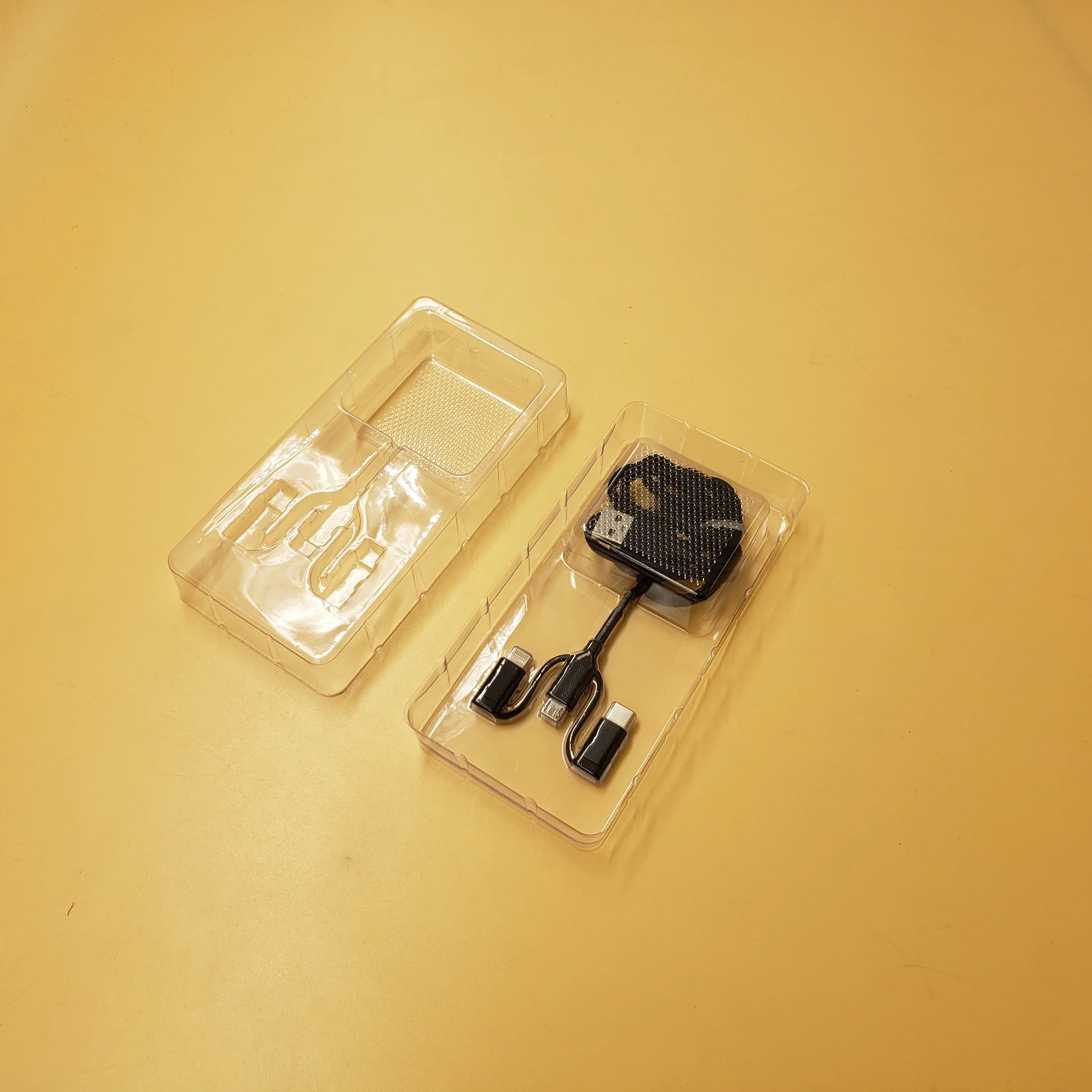 quality ODM wireless headset black Blister Clamshell packaging plastics