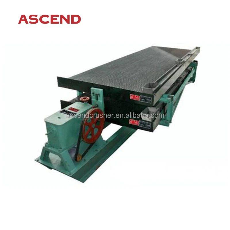 China most popular Water shaking table part 6s shake table for copper gold ore separation