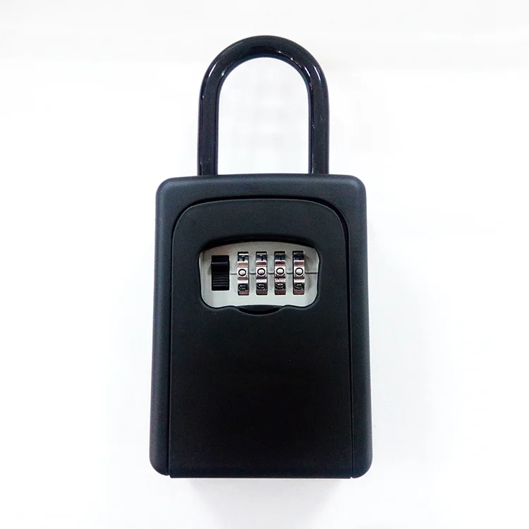 Aluminium Alloy Key Safe Box Water Proof  Push Button Password Lock box