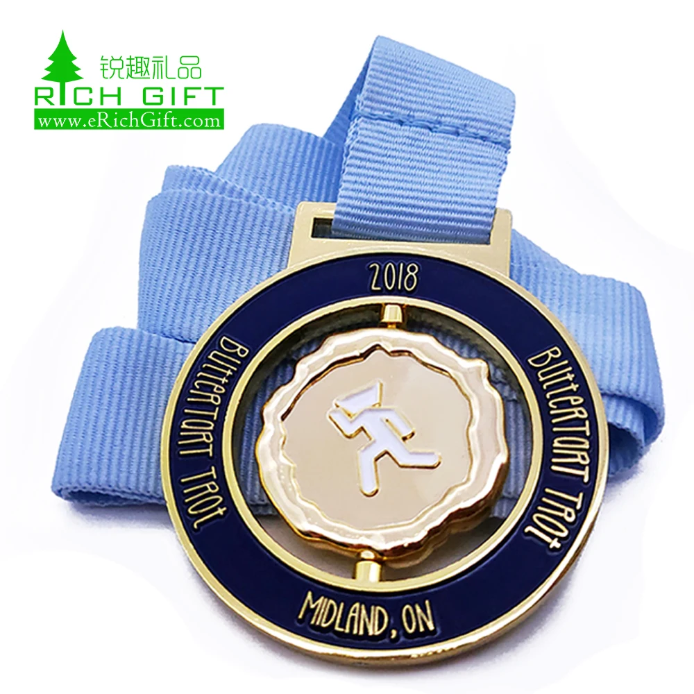 Wholesale China Custom Design Your Own Metal Antique Nickel Plating Soft Hard Enamel Marathon Running Custom Sport Medal