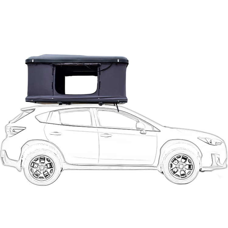 WILDSROF 280g Polyester Cotton dachzelt hartschale falten roof top tent on truck pop up car tent car automatic roof tent