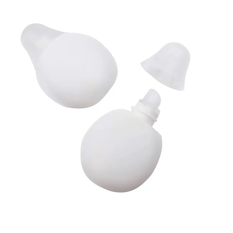 Customized 15ml Mini PE Small Bulb Lip Film Tube Lip Mask Bottle Foundation Liquid Bottle Lip Gloss Hose Plastic Packaging